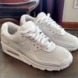 Nike Air Max 90 'triple white'